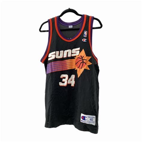 Charles Barkley Phoenix Suns Champion Jersey Size 40 - Depop