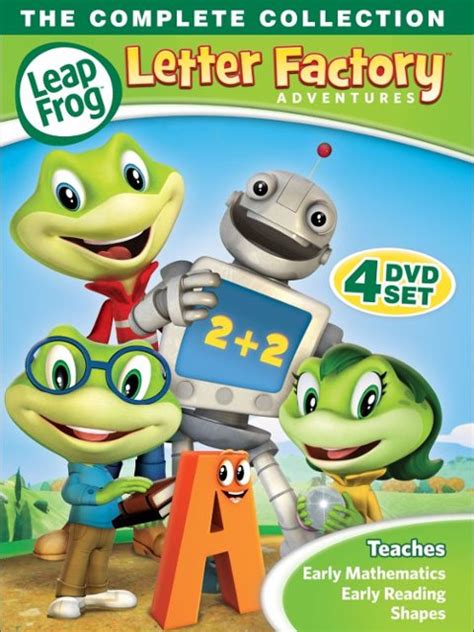 LeapFrog: Letter Factory Adventures The Complete Collection [4 Discs ...