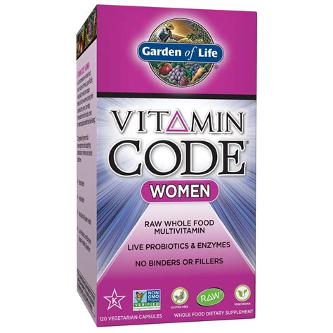 Garden of Life Vitamin Code Women's Multi, 120 Capsules - Walmart.com