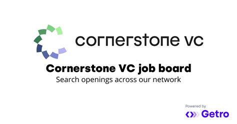 Jobs | Cornerstone VC Job Board