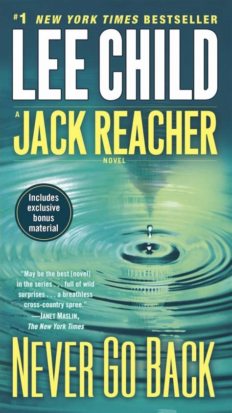 Never Go Back - Jack Reacher Book 18 by Lee Child - PDF Hive