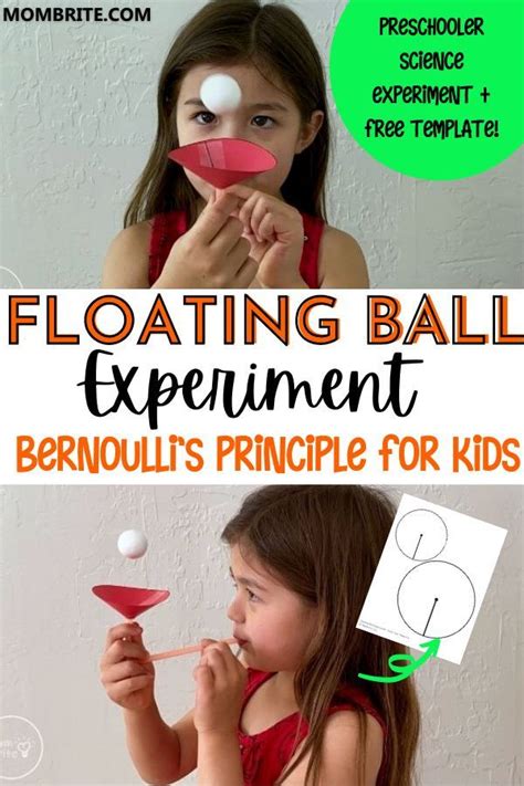 Floating Ball Experiment: Bernoulli's Principle for Kids | Preschool ...