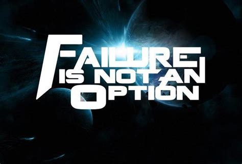 Failure Is Not An Option | New Transcendence