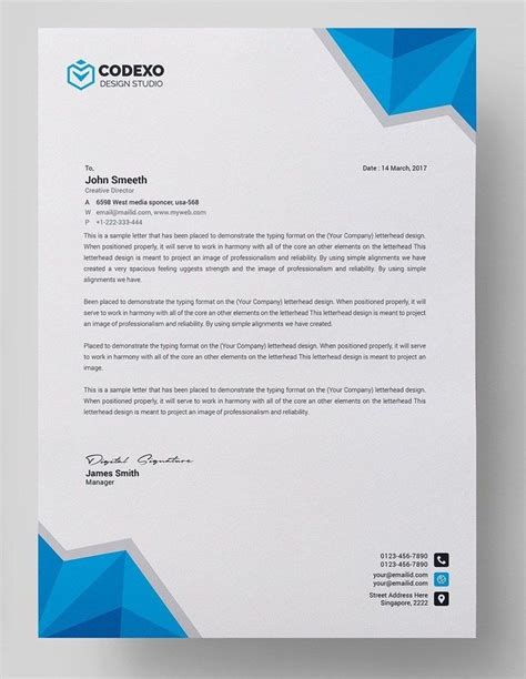 Creating The Perfect Letterhead Template In Microsoft Word - Free ...