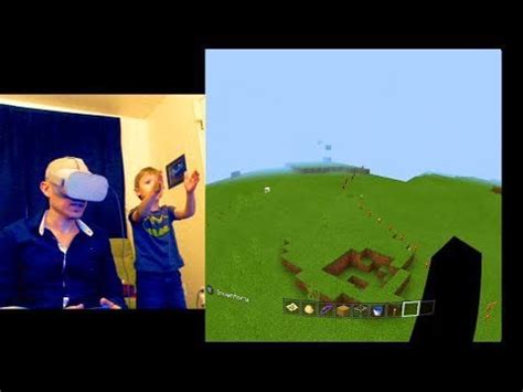 Multiplayer Minecraft VR on the Oculus Go in 3D SBS : OculusGo