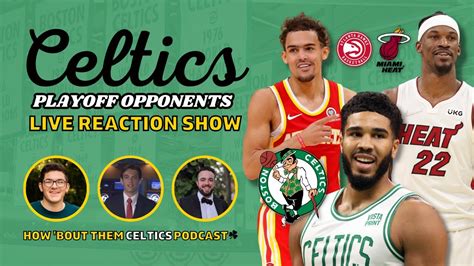 Celtics Playoff Opponents Show - Heat vs. Hawks Live Reactions - YouTube