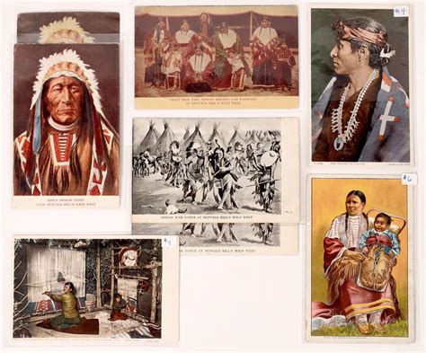 Buffalo Bill Show and Fred Harvey Postcards, 8 [165149] - Holabird ...