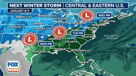 Another massive winter storm looms for US after weekend nor’easter ...