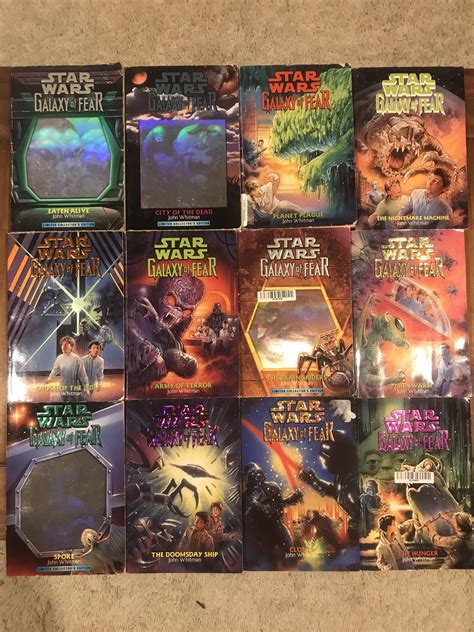 Finally completed my Star Wars Galaxy of Fear collection! Who else has read this series? : r ...