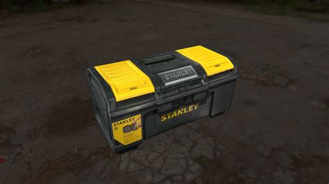 Tool Box Stanley - Download Free 3D model by Fredek [3eded8e] - Sketchfab