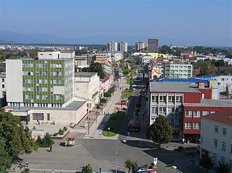 Michalovce (Nagymihály), Slovakia Town Views