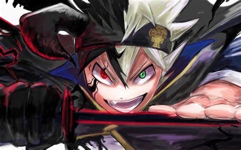 Download wallpapers Asta, sword, Black Clover, darkness, manga, Black ...