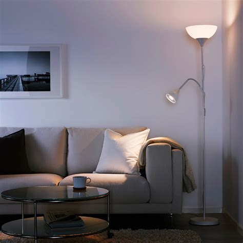 NOT Floor uplight/reading lamp - white, white - IKEA Ikea Floor Lamp, White Floor Lamp, Modern ...