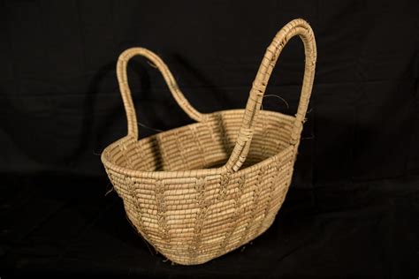 Handmade African Basket / 1970's African Art / Handwoven Basket With ...