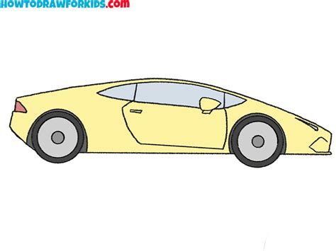 How to Draw a Lamborghini - Easy Drawing Tutorial For Kids