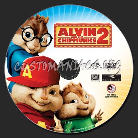 Alvin and the Chipmunks 2 dvd label - DVD Covers & Labels by Customaniacs, id: 86912 free ...