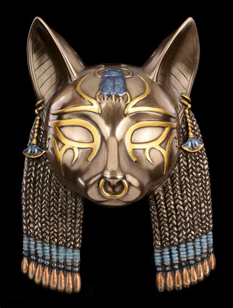 Bastet Mask - Egyptian Goddess of Fertility | www.figuren-shop.de