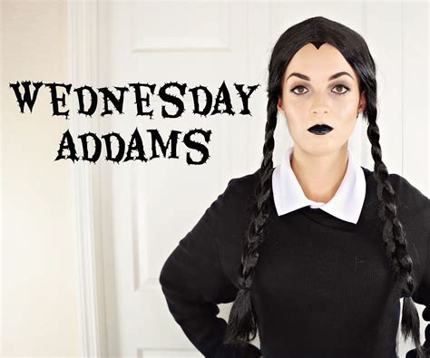 Wednesday Addams | Makeup Tutorial : 7 Steps (with Pictures ...