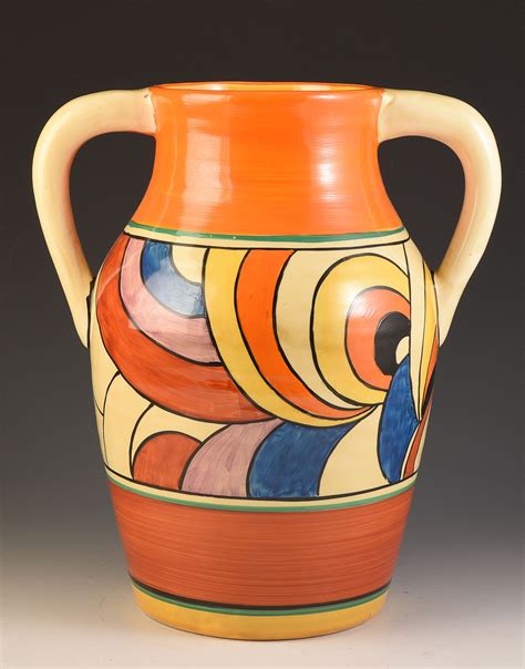 Clarice Cliff SWIRLS LOTUS JUG C.1930