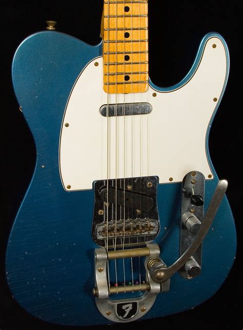 Telecaster, Lake Placid blue with Bigsby tremolo | Guitar, Fender electric guitar, Fender telecaster