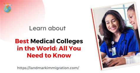 Best Medical Colleges in the World: A Comprehensive Guide