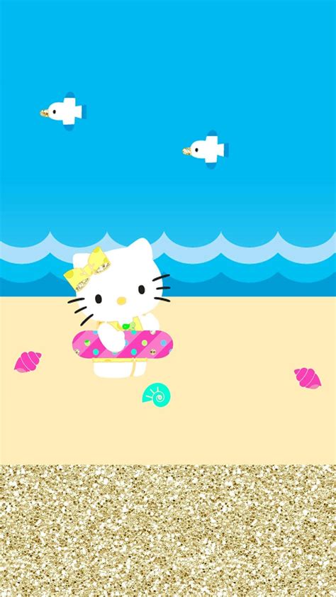 Hello Kitty Beach Wallpapers - Top Free Hello Kitty Beach Backgrounds ...