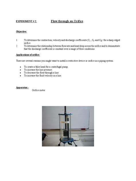 Fluid Mechanics Lab Experiment 2 | Statistical Mechanics | Gases