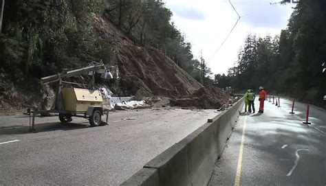 Northern Calif. highway partially re-opens after deadly mudslides - CBS News