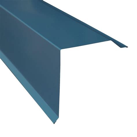 Metal Sales Gable Trim in Ocean Blue-4206035 - The Home Depot