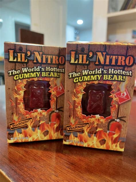 Lil' Nitro World's Hottest Gummy Bear, Food & Drinks, Spice & Seasoning on Carousell