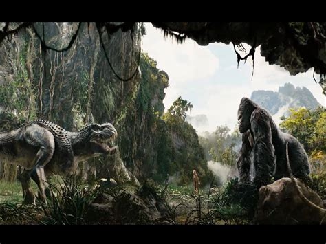 KIng Kong VS T-rex Dinosaur | KIng Kong VS T-rex Dinosaur Fight Scene ...