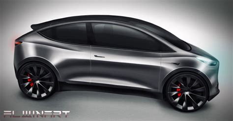 Here’s Another Tesla ‘Model 2’ Concept as a 3-Door Coupe - TeslaNorth.com