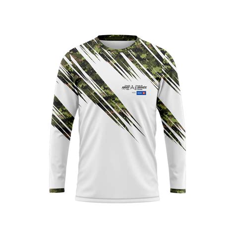 Army 2023 - Long Sleeve (White) – SURGE Activewear