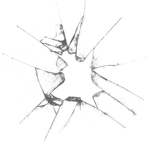 Cracked Glass Transparent Texture Png Sketch Coloring Page