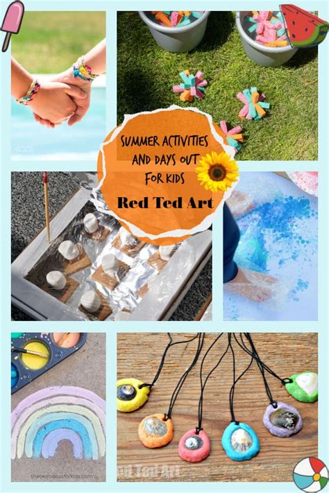 Summer Activities and Days Out for Kids - Red Ted Art