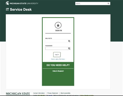 Technology at MSU - New MSU Unified Login Experience | Michigan State ...