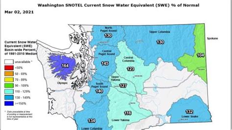 Washington forms healthy snowpack after snowiest February in 20 years ...