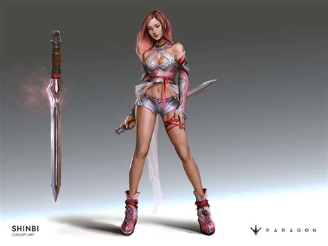 Paragon | Shinbi concept art | Paragon, Character design, Wonder woman