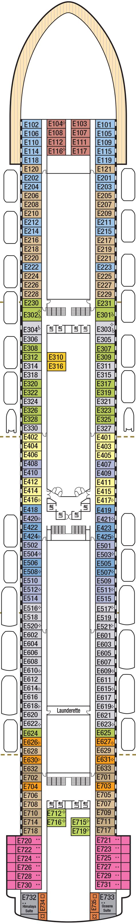 Deck Plans- P&O Ventura - Planet Cruise