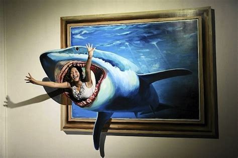 35 Awesome 3D Interactive Paintings - Magic Art works at Special Exhibition