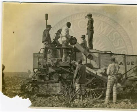 Combining corn // The Martha Alice Stewart: Time on Parchman Farm 1930s Collection focuses on ...