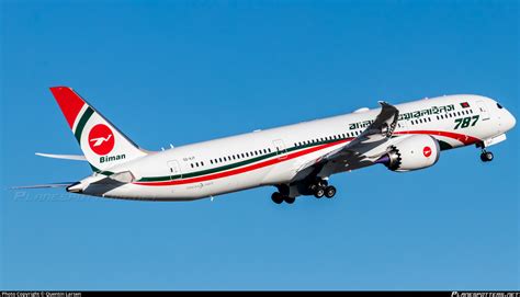 S2-AJY Biman Bangladesh Airlines Boeing 787-9 Dreamliner Photo by Quentin Larsen | ID 1018077 ...