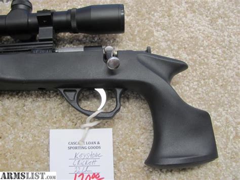 ARMSLIST - For Sale: KEYSTONE CRICKETT 22 LR SINGSHOT BOLT PISTOL WITH SCOPE