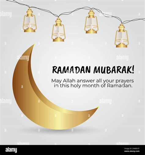 Ramadan Mubarak. Islamic Greeting Cards for Muslim Holidays ...