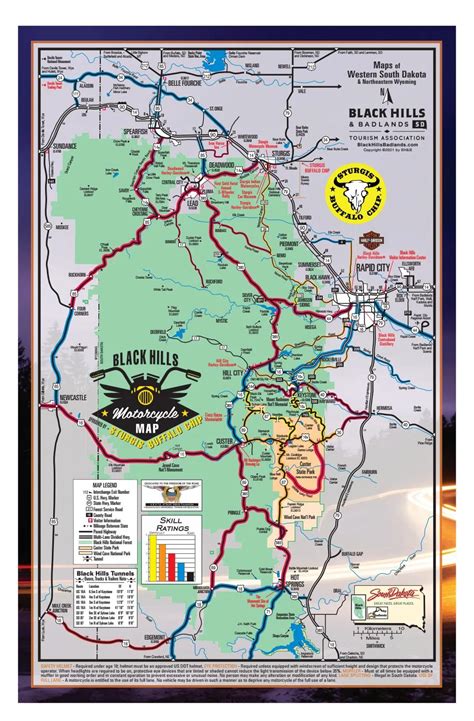 Black Hills Trail System Map