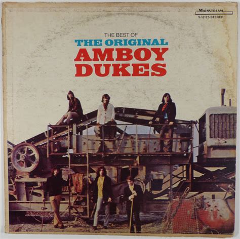 The Original Amboy Dukes* - The Best Of The Original Amboy Dukes (1969, Vinyl) | Discogs