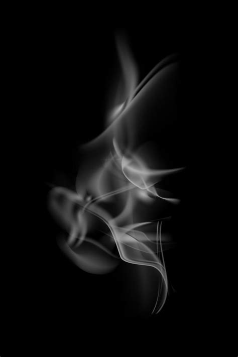 smoke isolated on black 2797492 Vector Art at Vecteezy