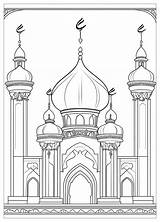 Muslim Coloring Pages  Explore Islamic Art & Values CrayonAZCom sketch template