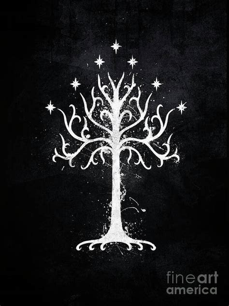 White Tree of Gondor Poster by Jonathon Summers