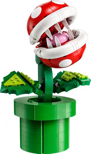 LEGO SUPER MARIO BROS. Piranha Plant Set Will Devour Your Time and ...